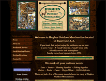 Tablet Screenshot of hughes-outdoors.com